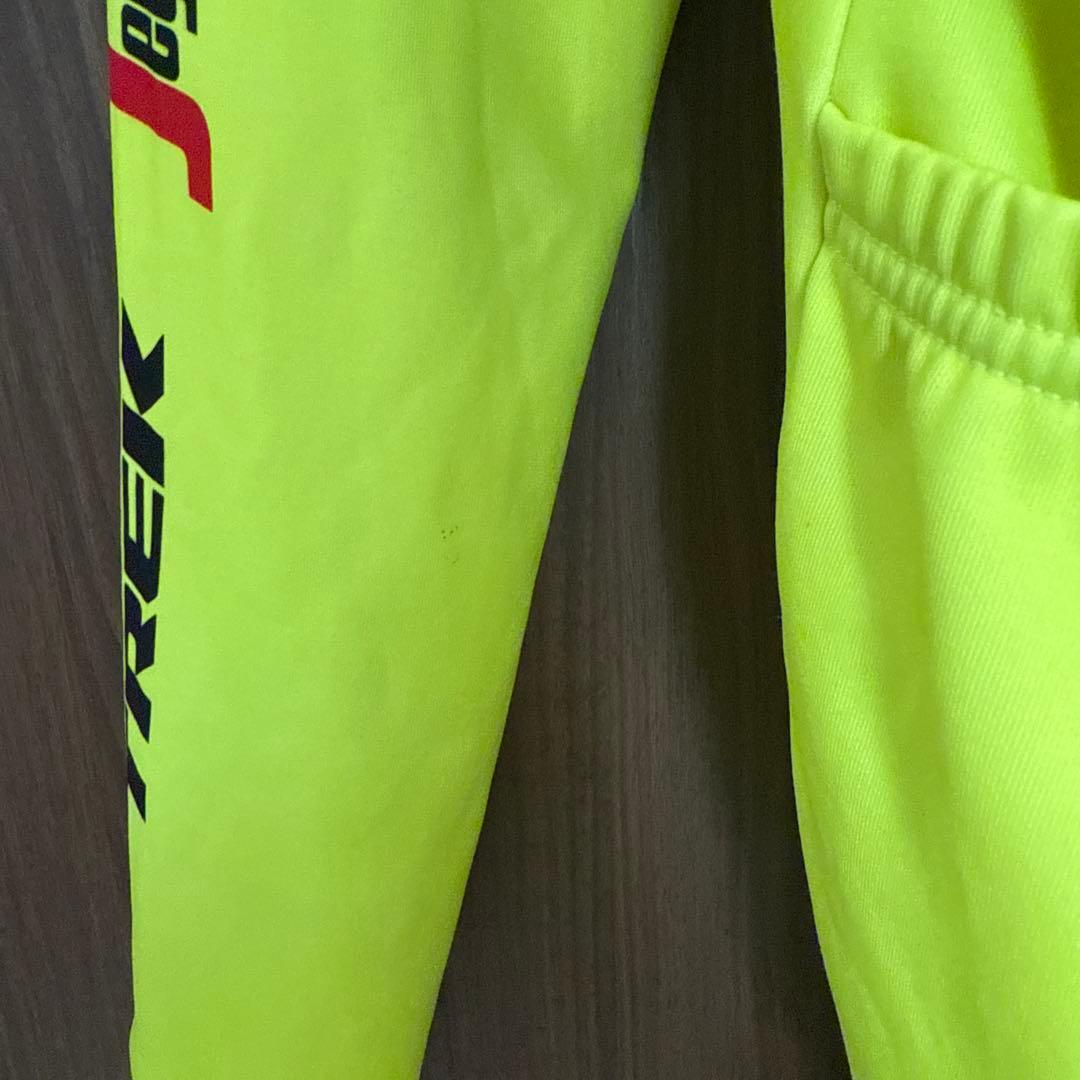 TREK サイクルジャージ S イエロー　ビブタイツ　Ｍ