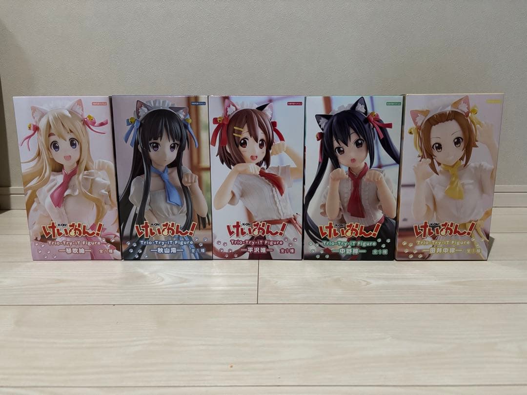 けいおん！ Trio-Try-iT Figure フィギュア 5体セット③