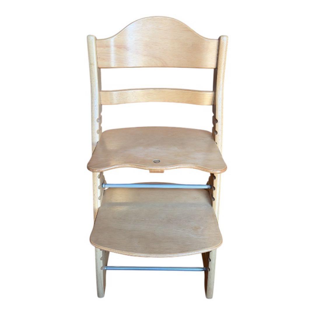 【送料無料】大和屋 すくすくチェア スリムプラス テーブル付