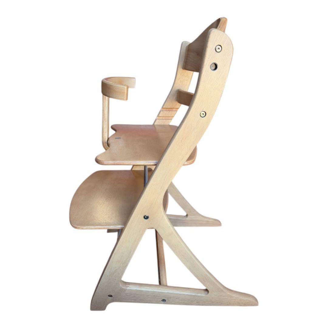 【送料無料】大和屋 すくすくチェア スリムプラス テーブル付