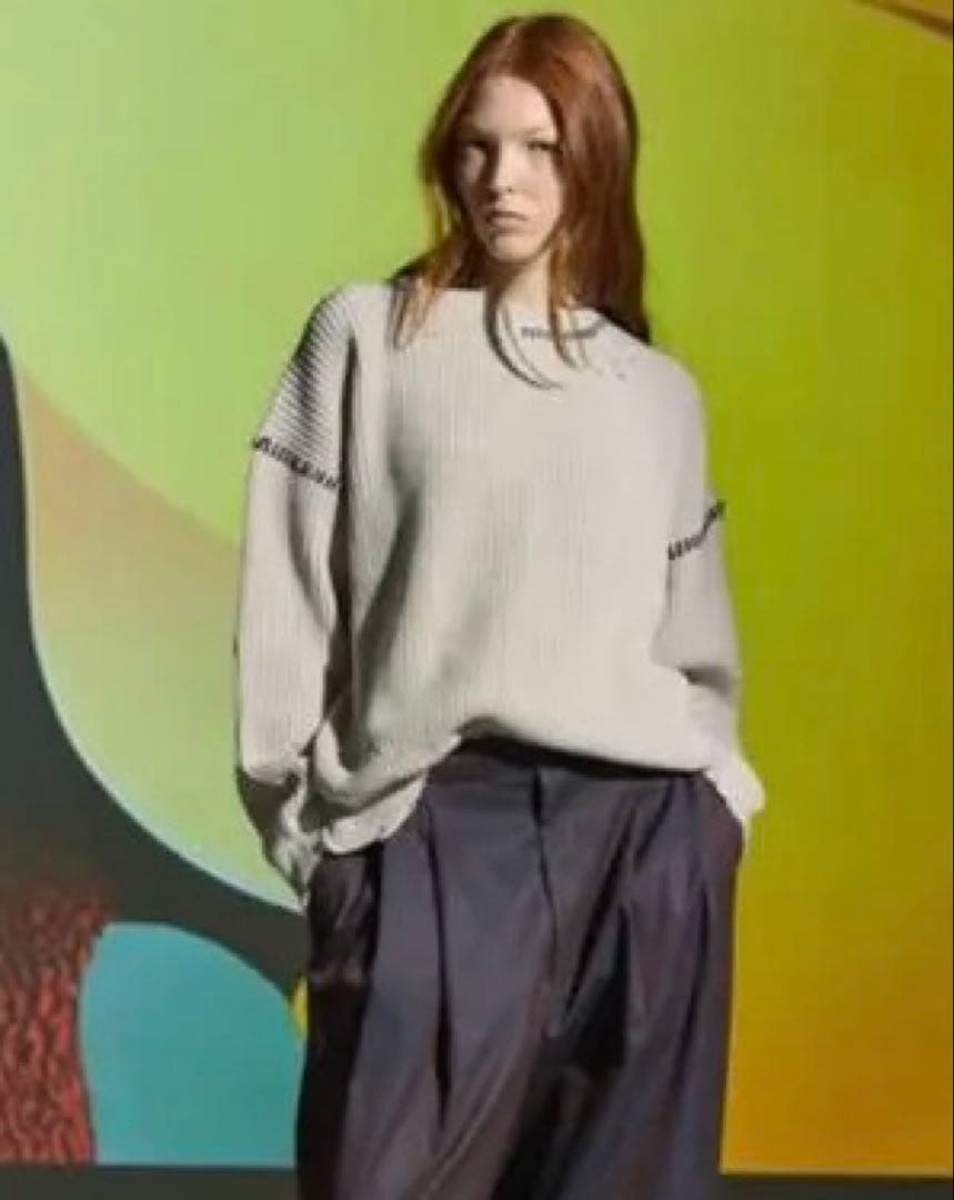 一回着！メゾンスペシャル　エンブロイニット