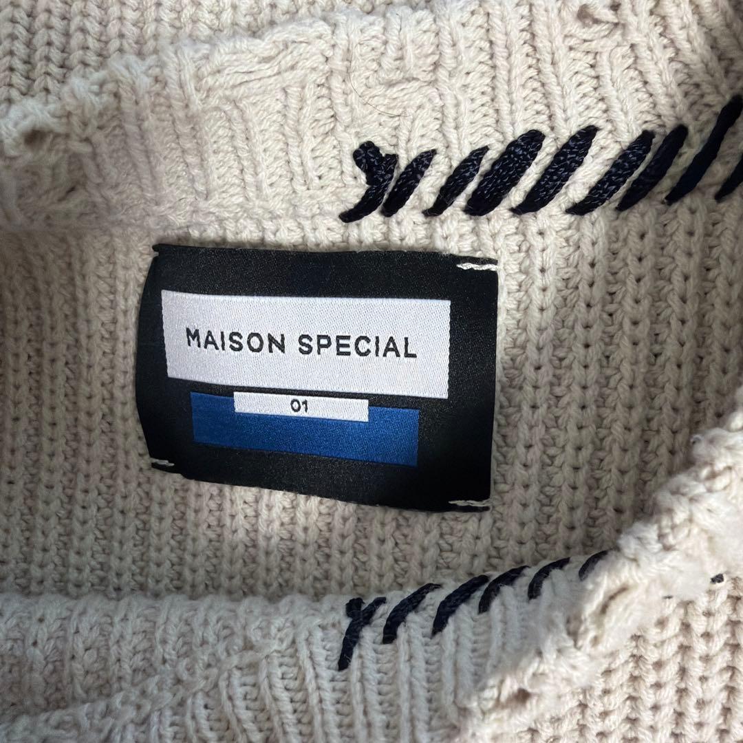 一回着！メゾンスペシャル　エンブロイニット