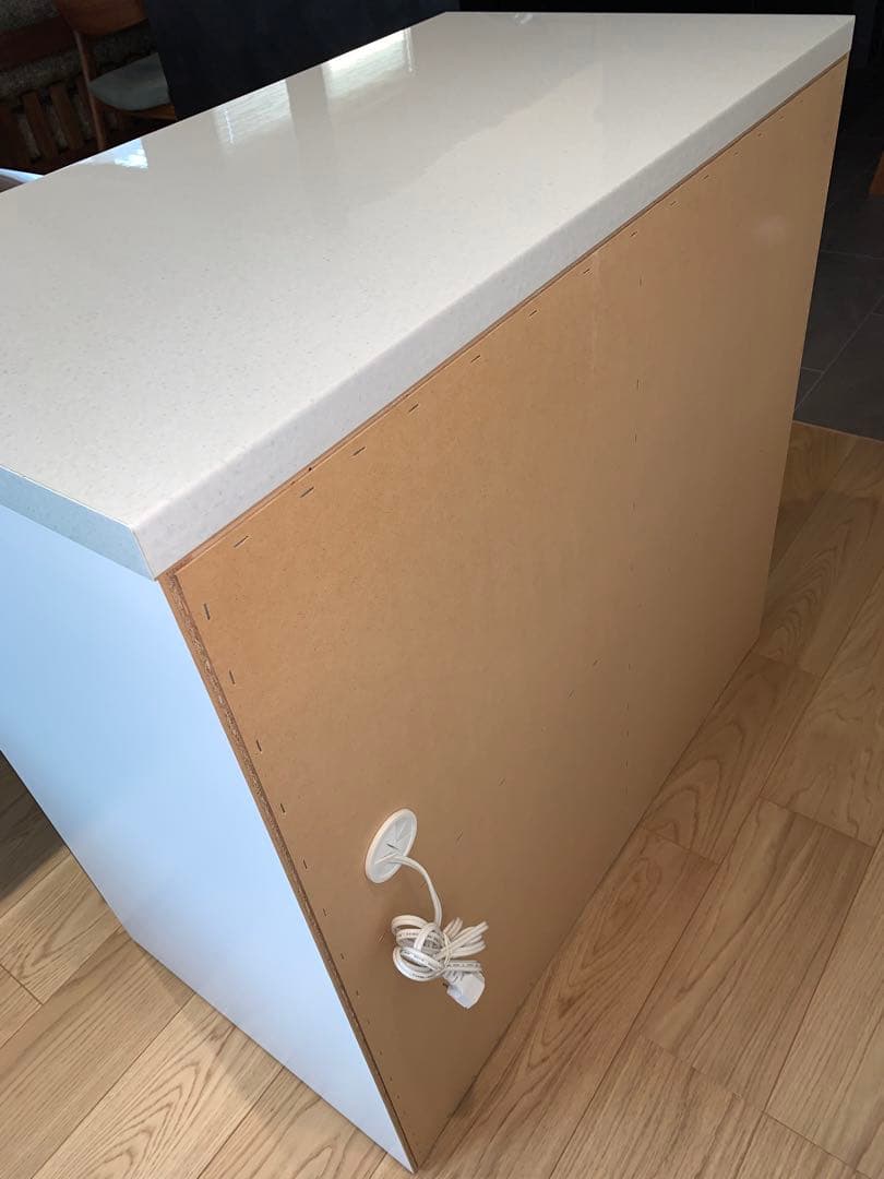 【期間限定・送料込み】 食器棚 キッチンボード キッチンカウンター (中古)