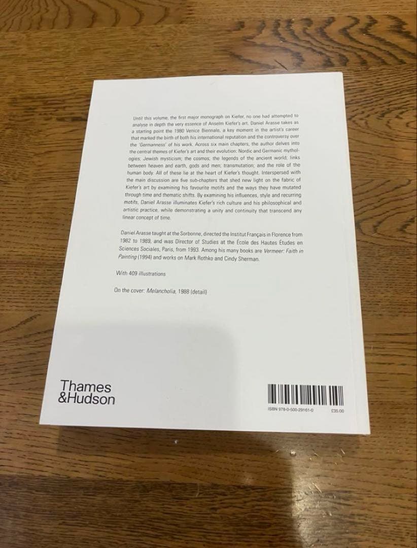 アート・デザイン・音楽 Anselm Kiefer Daniel Arasse