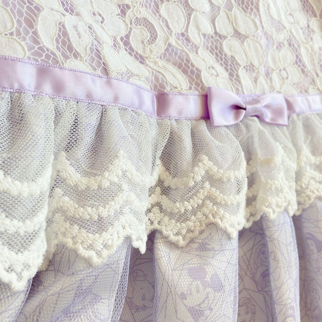 Disney 120size セレモニー 入学 卒園 ラベンダー フォーマル