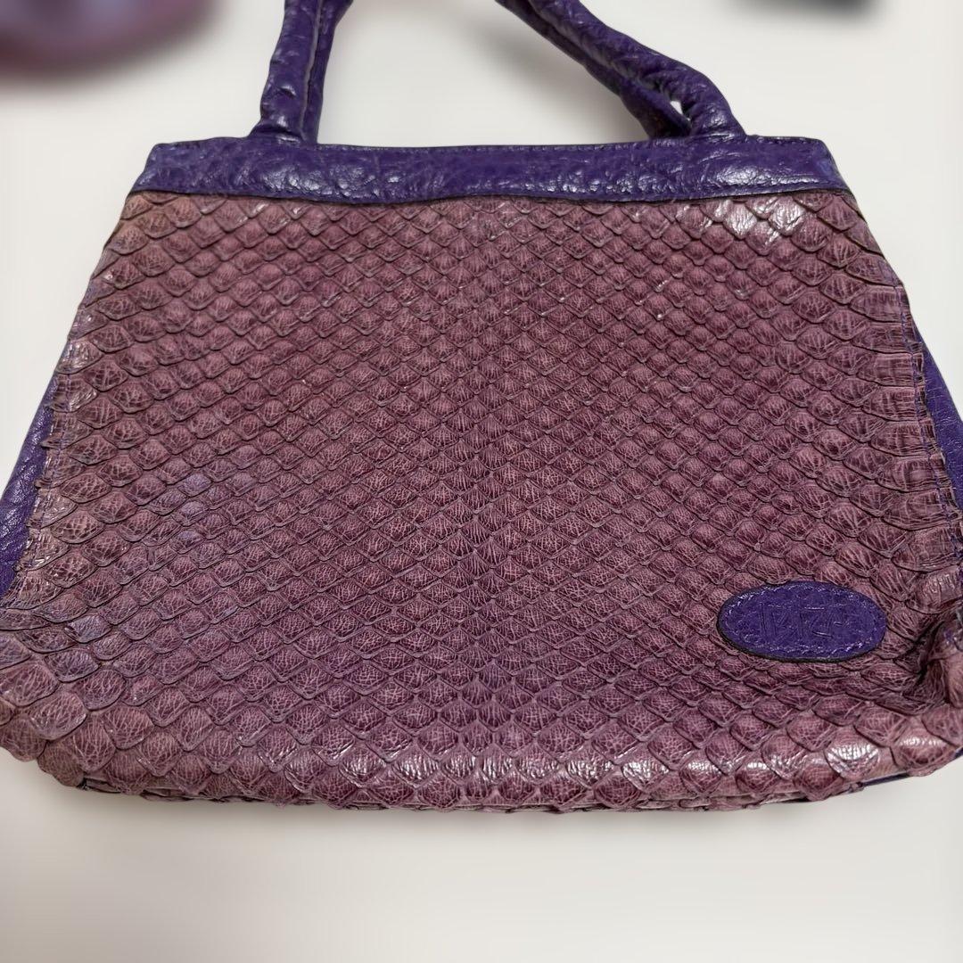 「はるさん専用〜ʕ•ᴥ•ʔ」IBIZA　美品！　パイソン　ハンドバッグとポーチ！