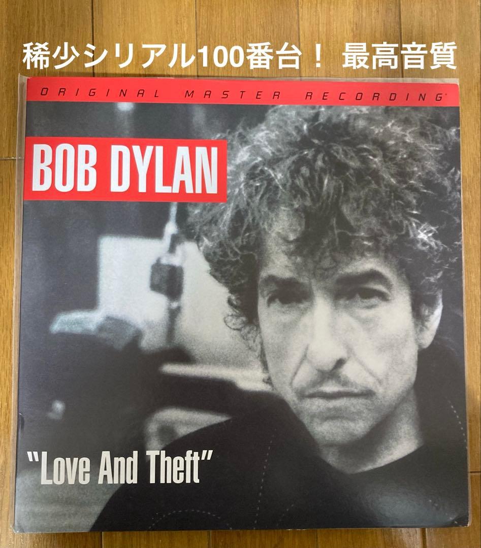 稀少高音質100番台Love&Theft Bob Dylanボブディランレコード