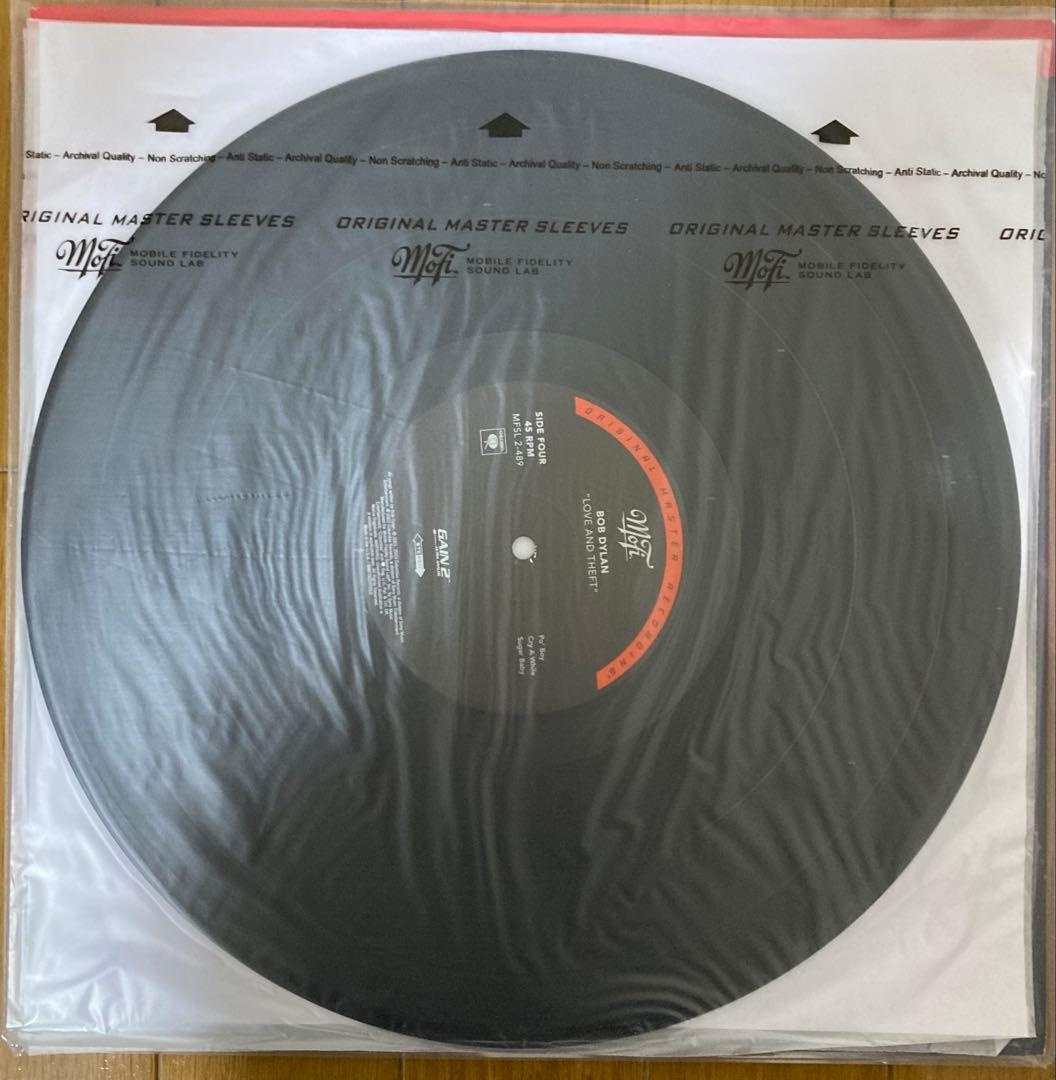 稀少高音質100番台Love&Theft Bob Dylanボブディランレコード