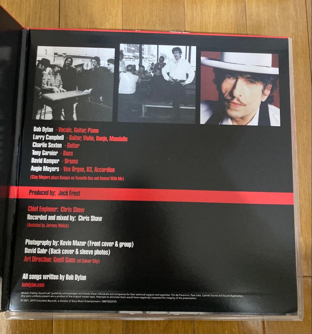 稀少高音質100番台Love&Theft Bob Dylanボブディランレコード