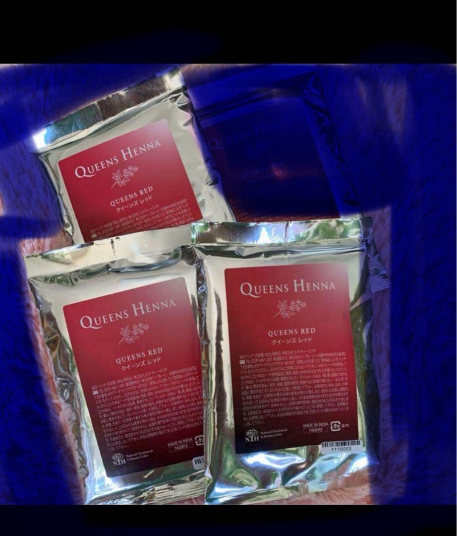 QUEENS HENNA クィーンズヘナ 3p セット