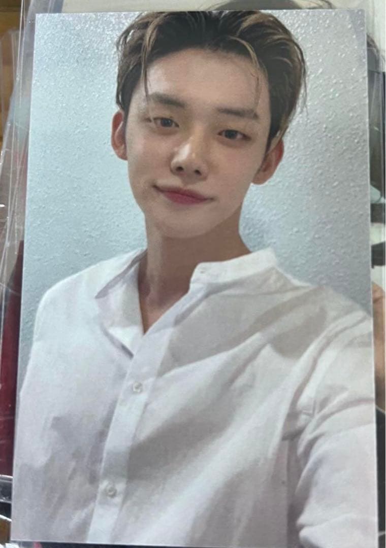 TXT ヨンジュン　inkigayo mc サノク　公開放送　トレカ