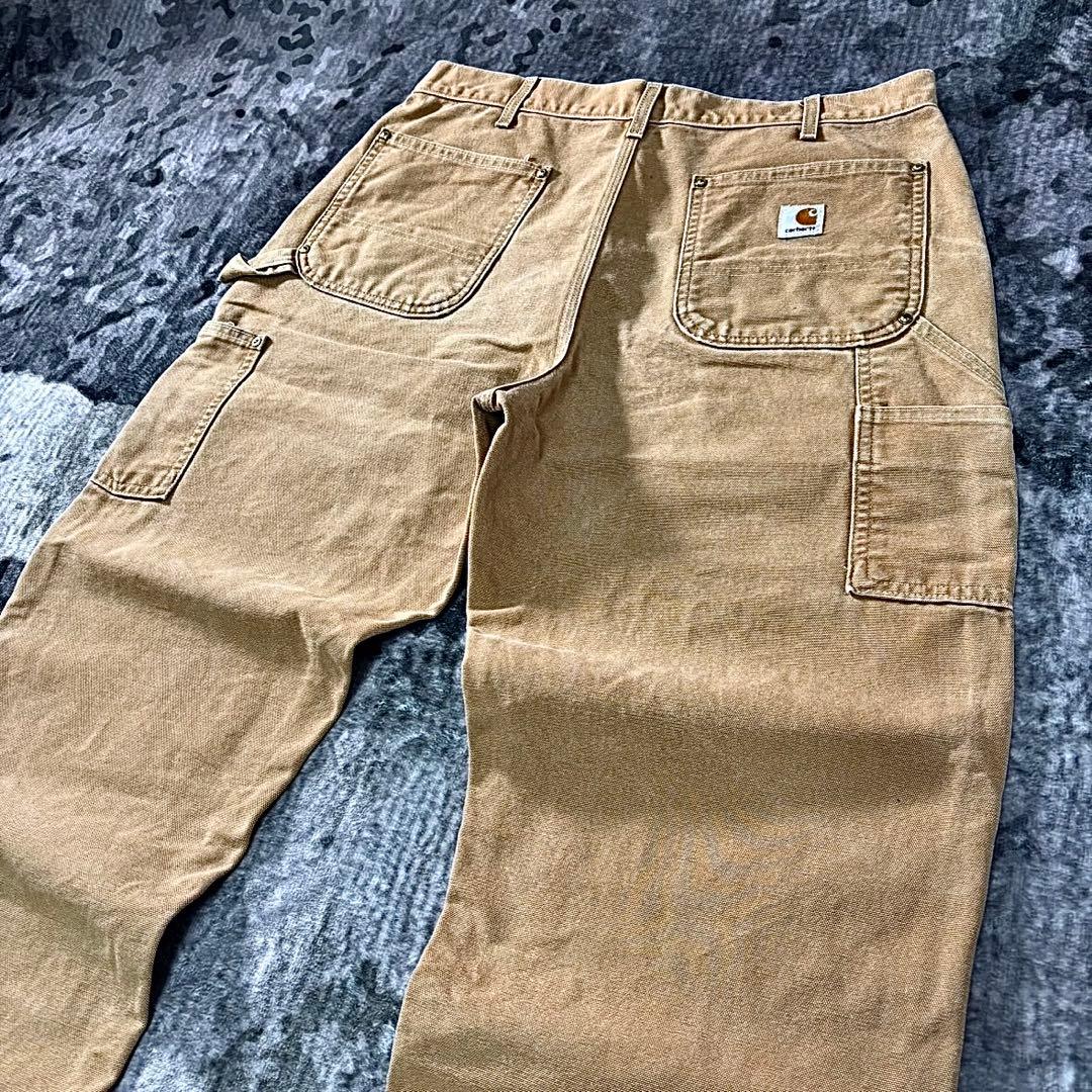 USA製 36×32 Carhartt 金ボタン YKKチャック 人気カラー