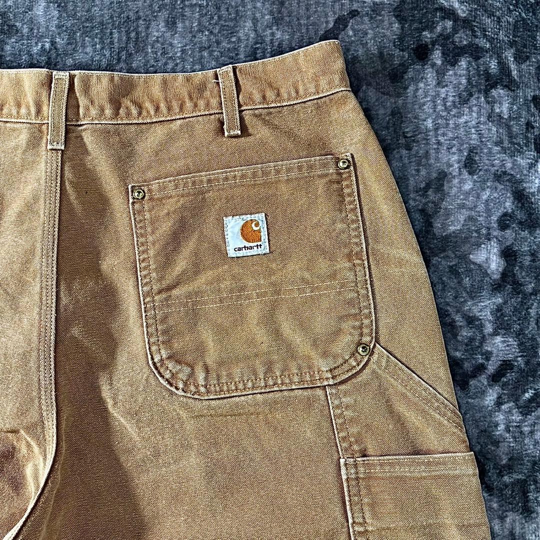 USA製 36×32 Carhartt 金ボタン YKKチャック 人気カラー