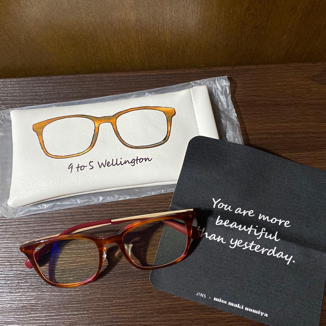 JINS 野宮真貴 美人リーディンググラス 9 to 5 +1.0 老眼鏡