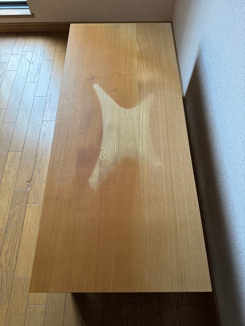 無印良品　AVラックタモ材　ナチュラル。