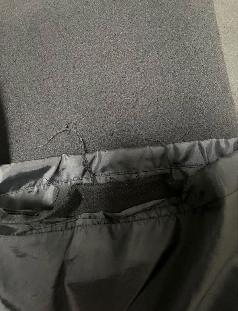 grancy スラックス リバース レイヤードデザイン スラックス