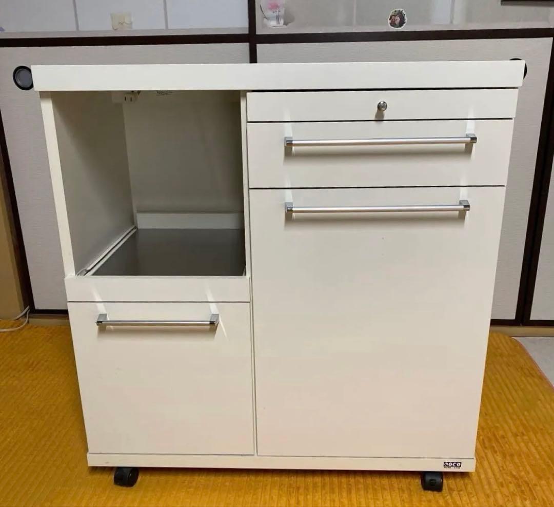 フナモコ キッチンカウンター カウンター 食器棚 引取り限定