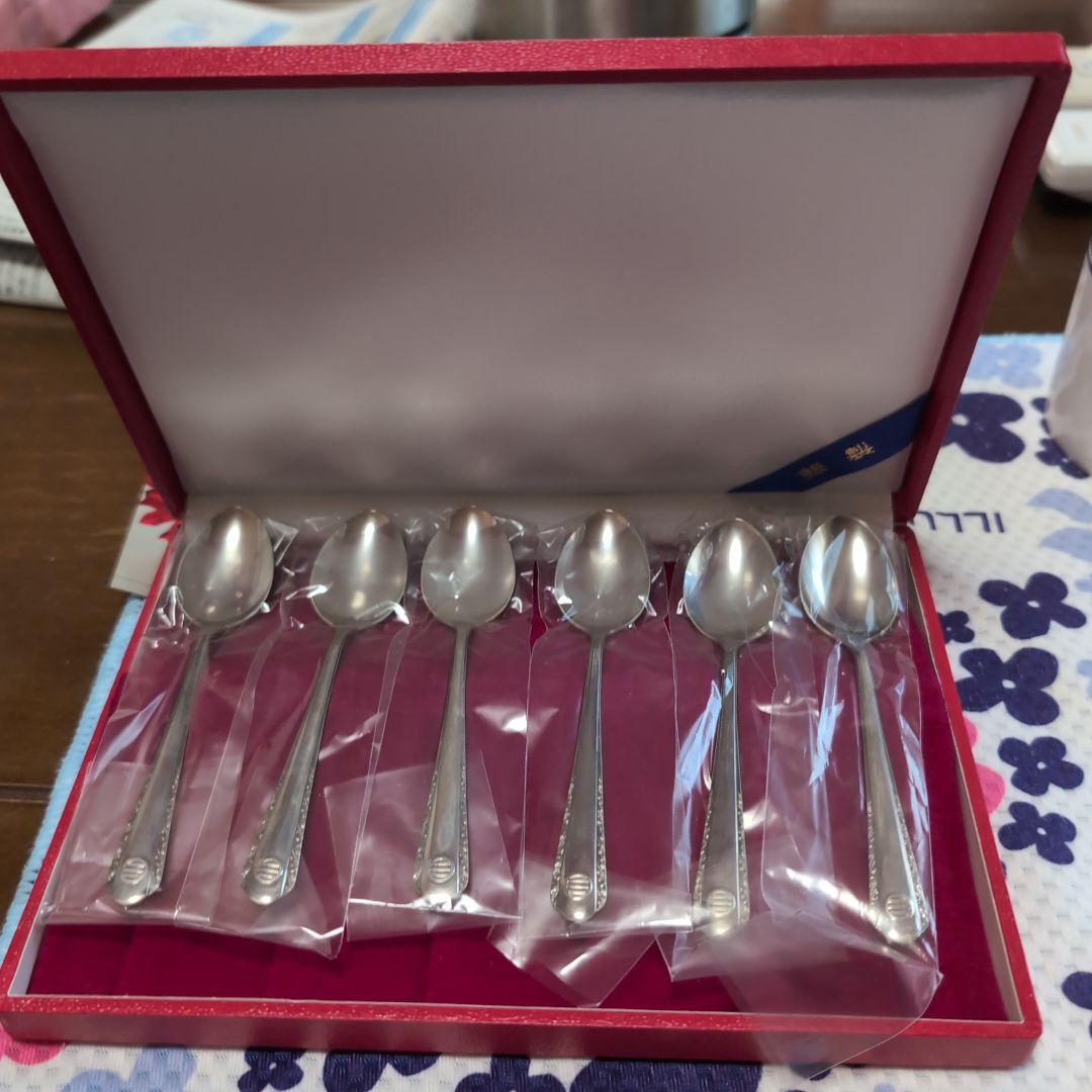 銀製スプン６本セット