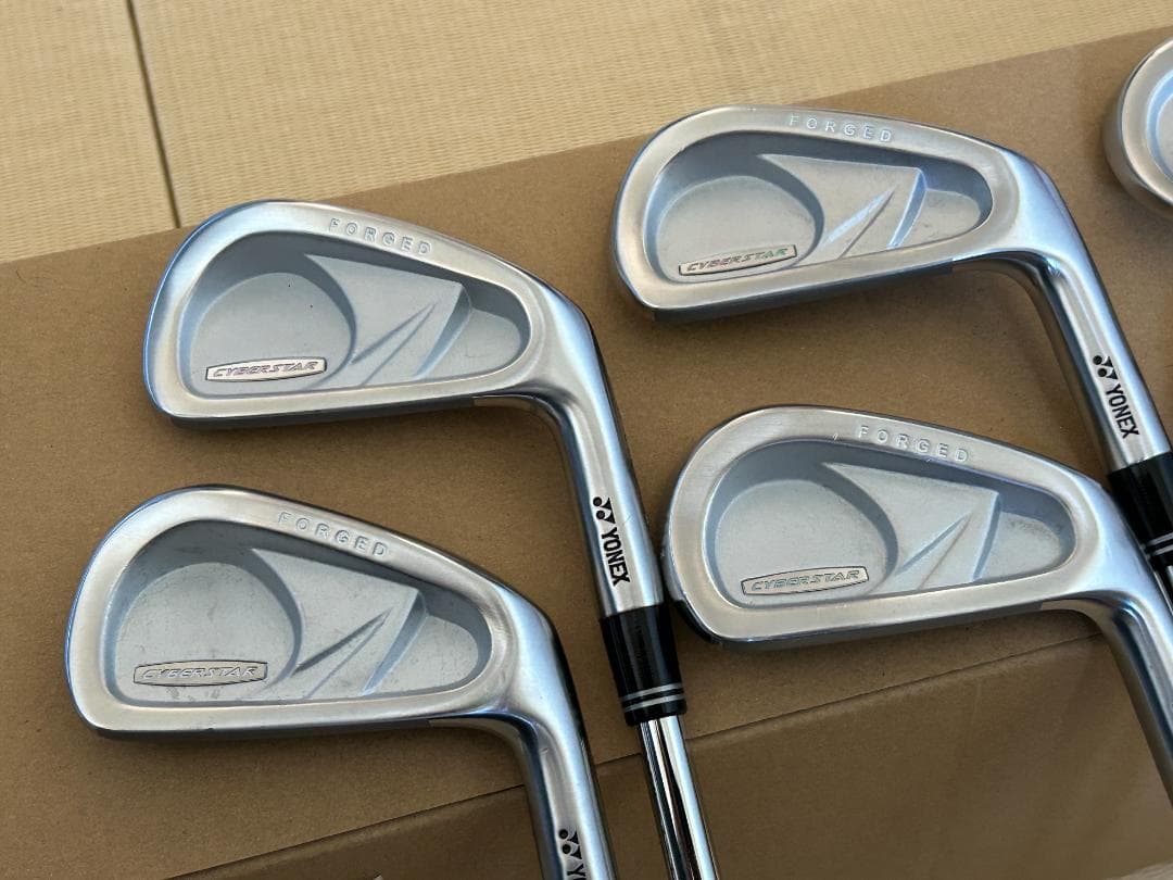 超美品 YONEX CYBER STAR アイアン 3I-PW 石川遼限定モデル