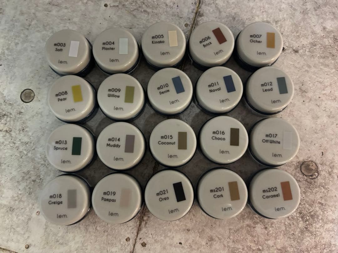 lem. カラージェル 38色セット レム　ジェルネイル