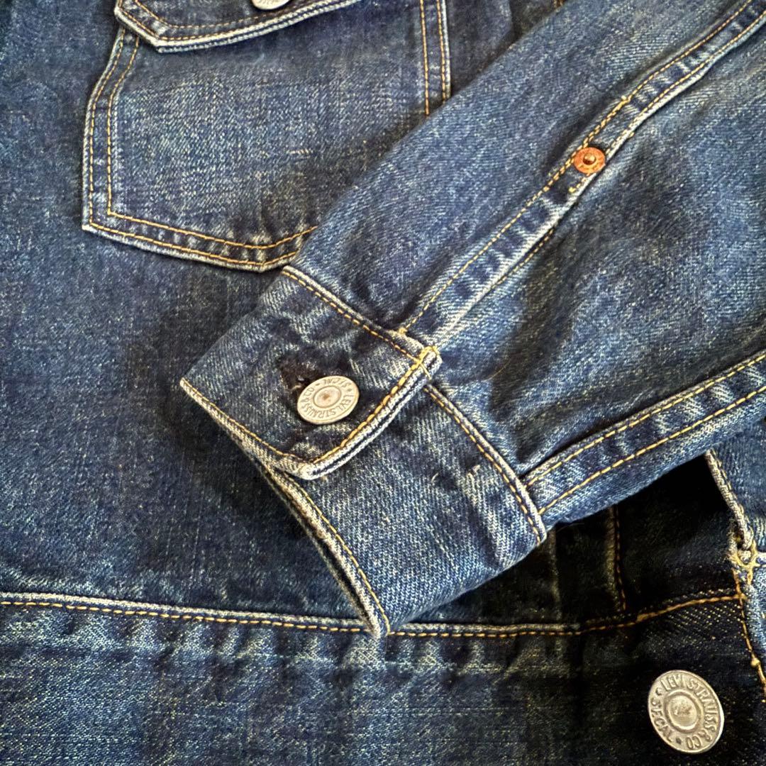 S*S様 LEVI’Sリーバイス デニムジャケット2nd 507赤耳BIGE 9