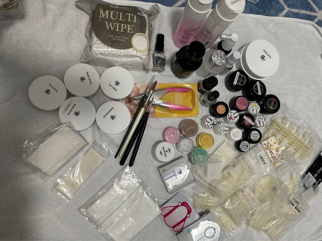 【最終値下げしました】一級練習ネイルケア用品セット