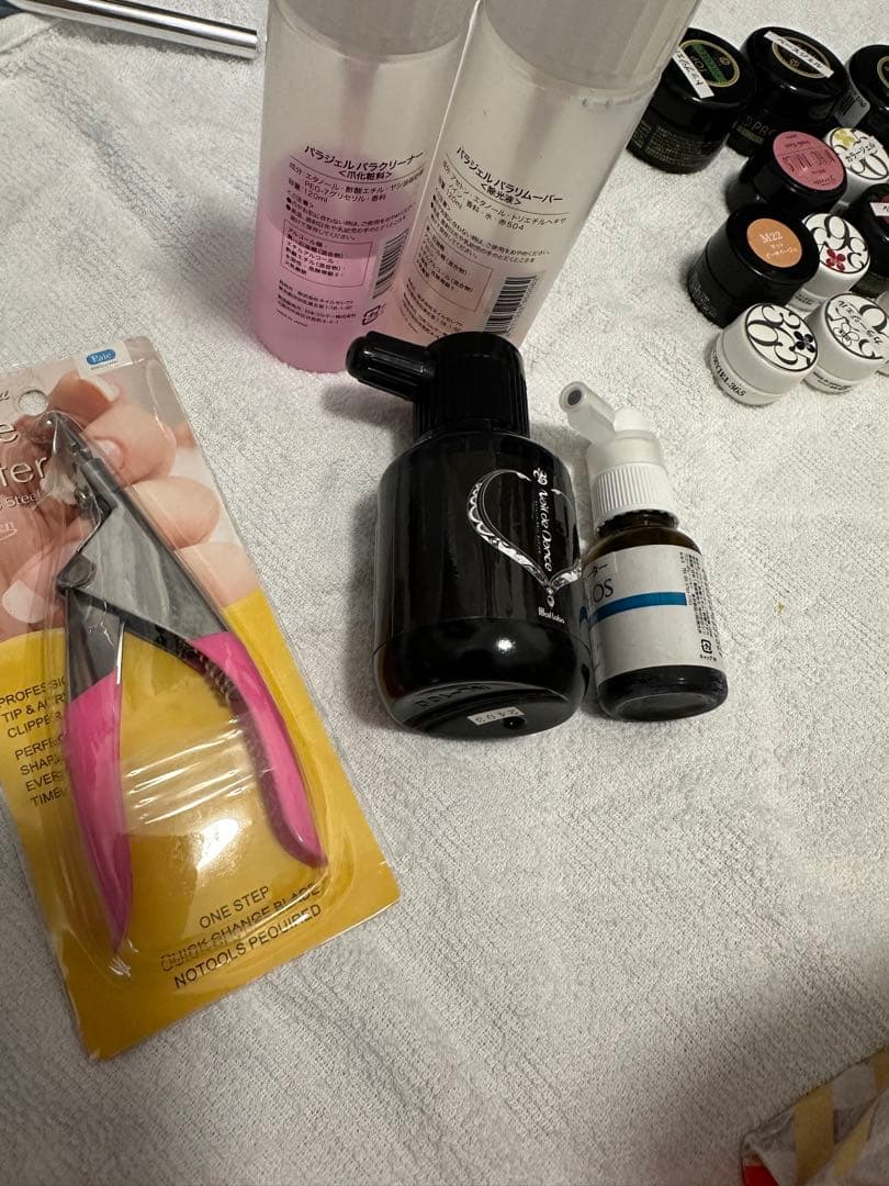 【最終値下げしました】一級練習ネイルケア用品セット