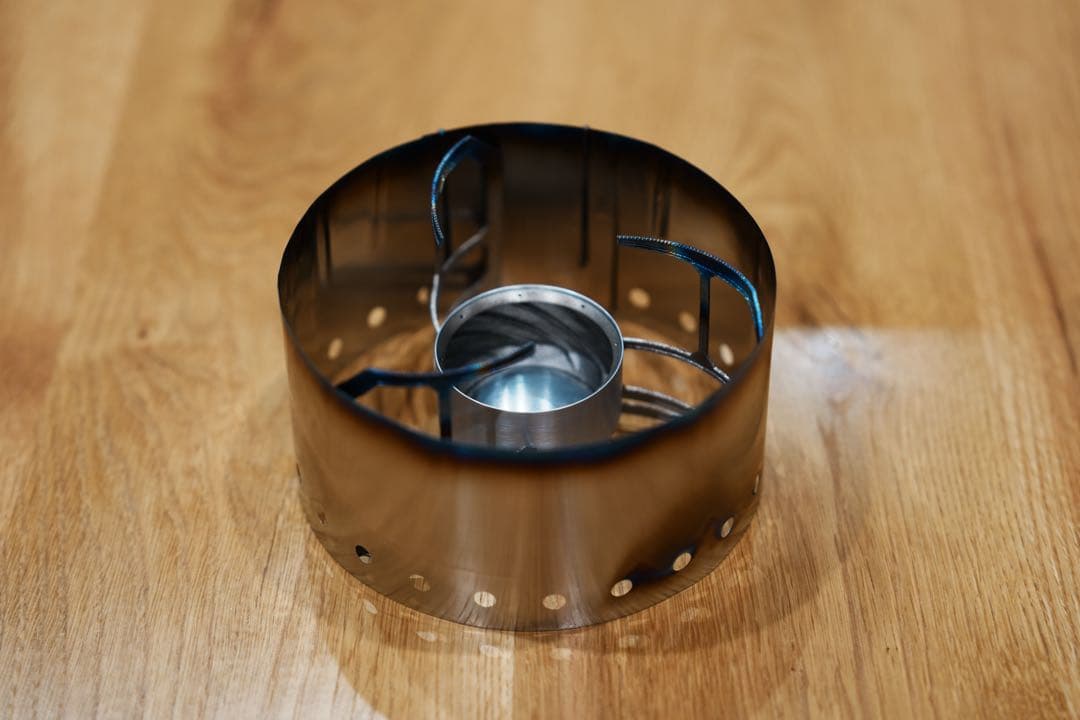 【希少】FINAL FLAME GEAR アルコールストーブ チタン五徳セット