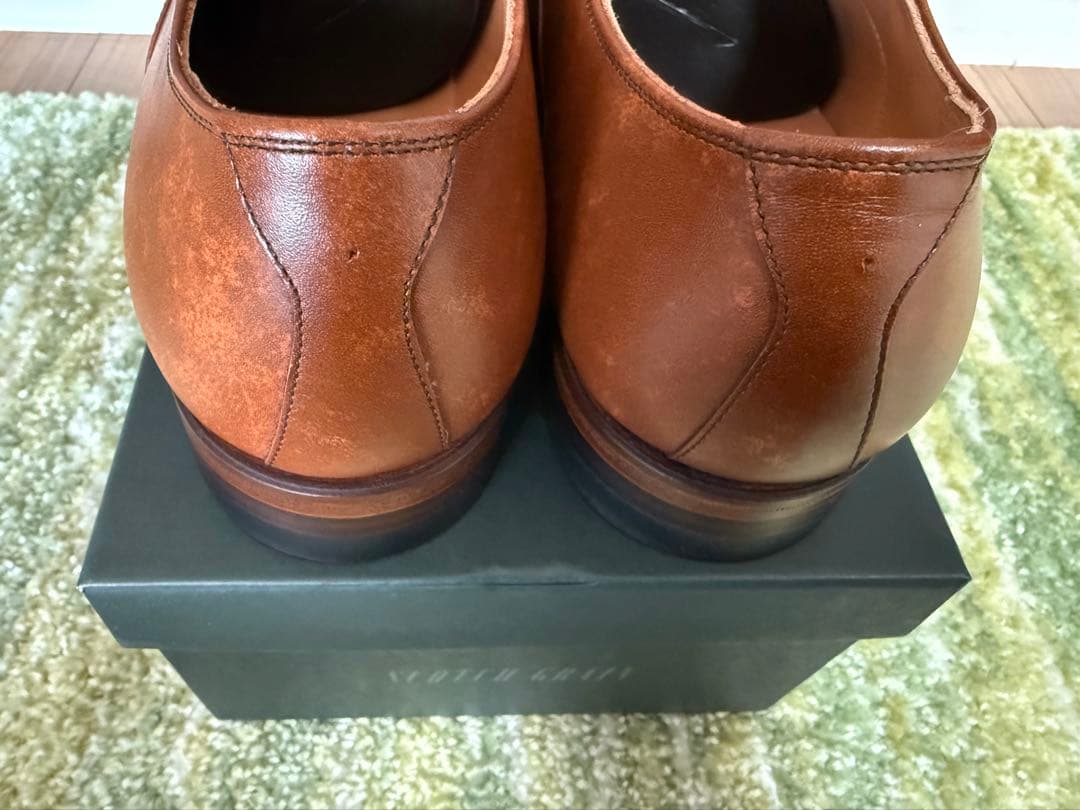 【未使用品】スコッチグレイン 革靴2足（黒、茶）