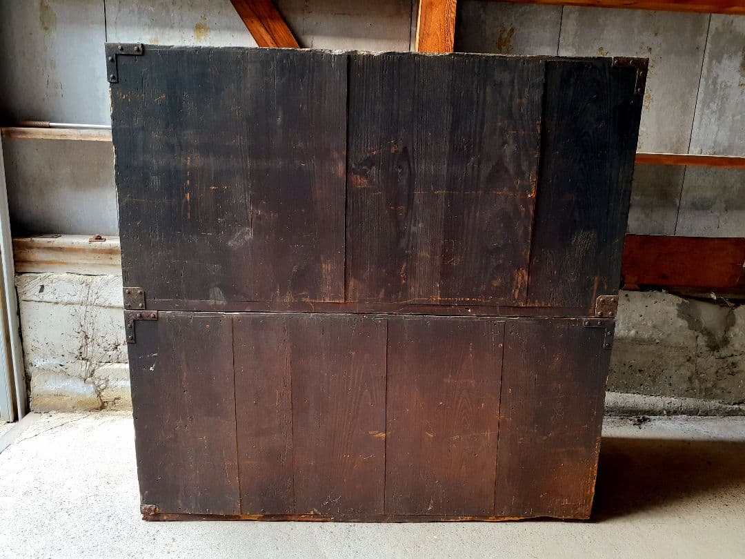 時代箪笥　重ね箪笥　和たんす　アンティーク　レトロ　古民家