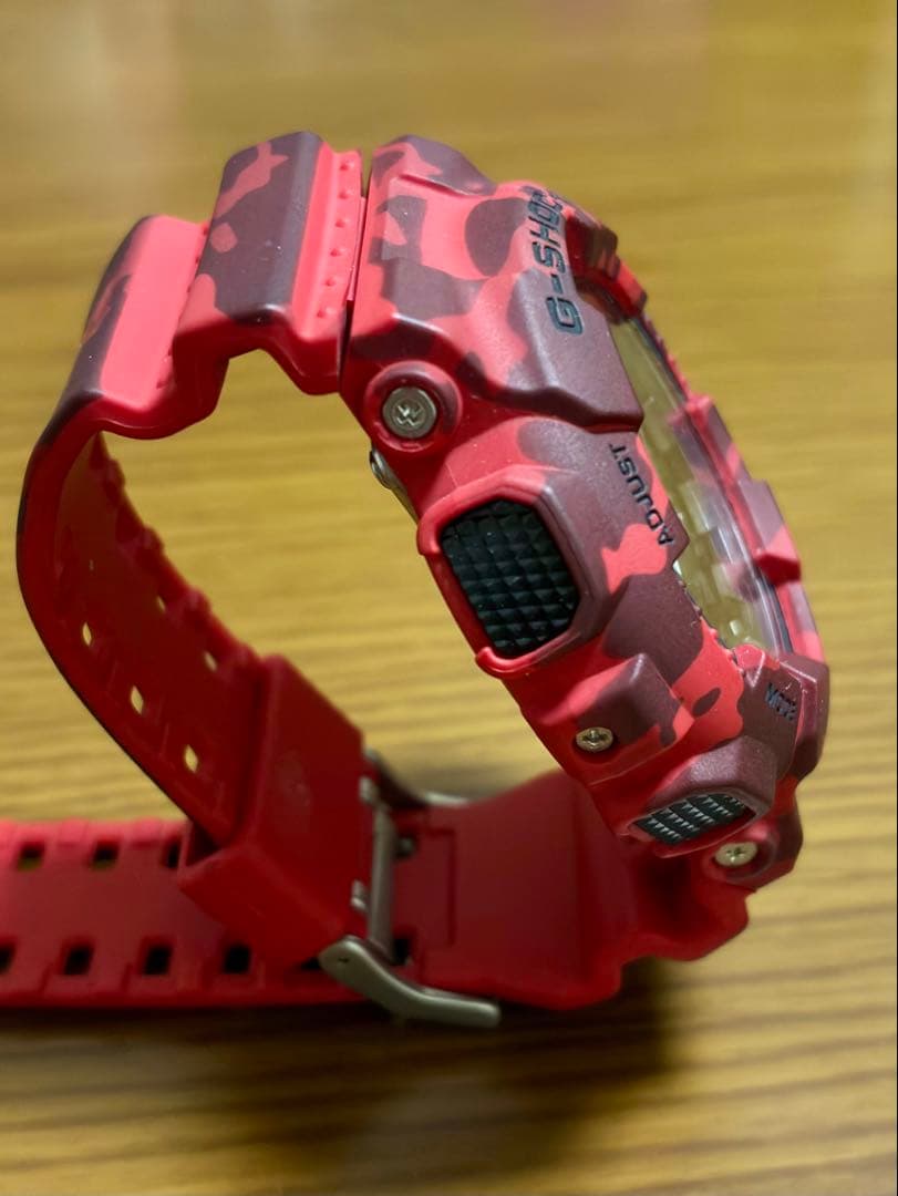 G-SHOCK 赤迷彩 カモフラ 美品