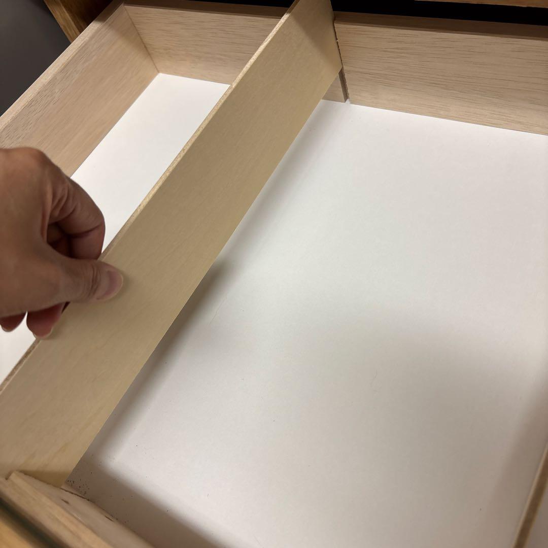 オーク材 ウレタン塗装 キッチンボード キッチン収納 食器棚