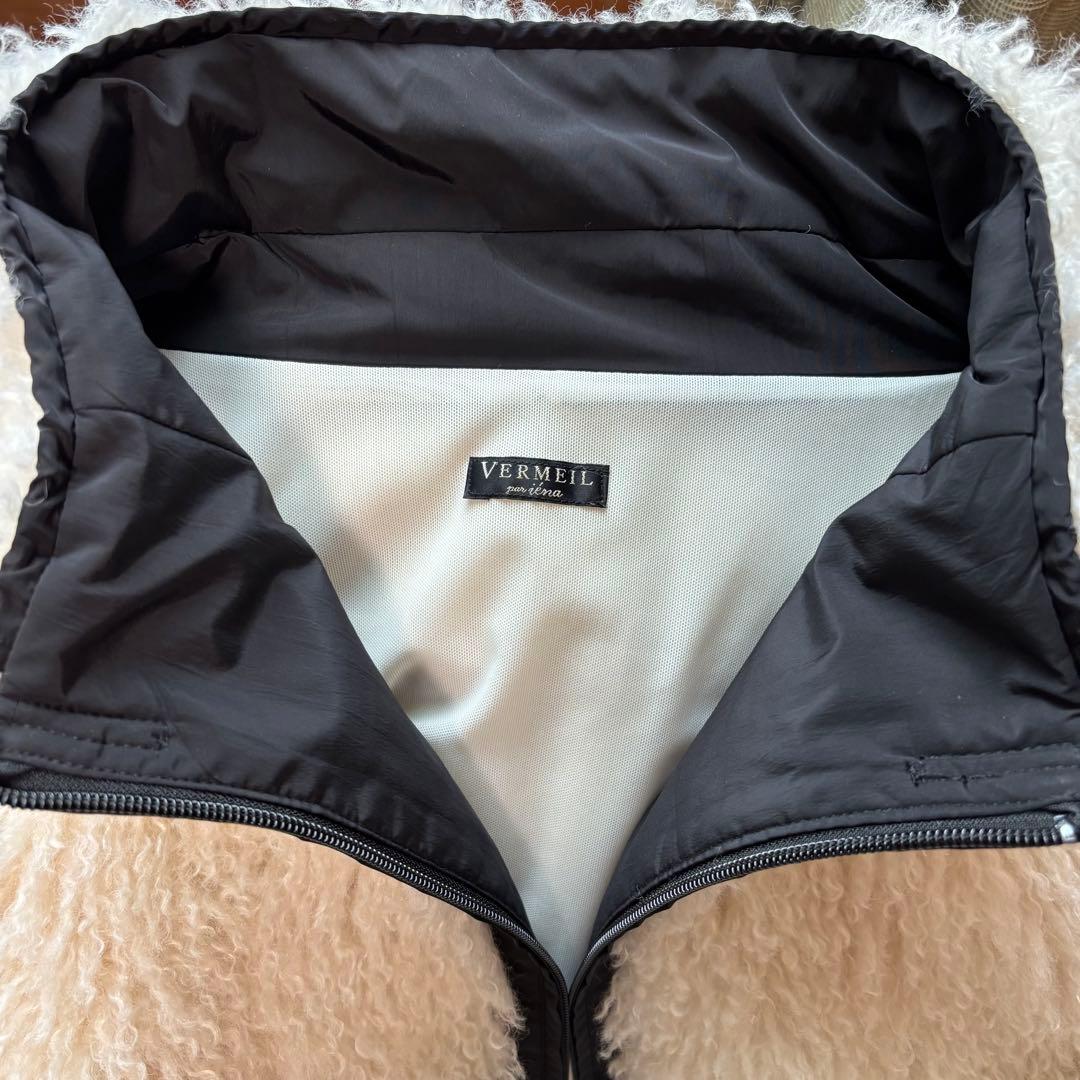 【美品】ヴェルメイユパーイエナ　ファーブルゾン　コート