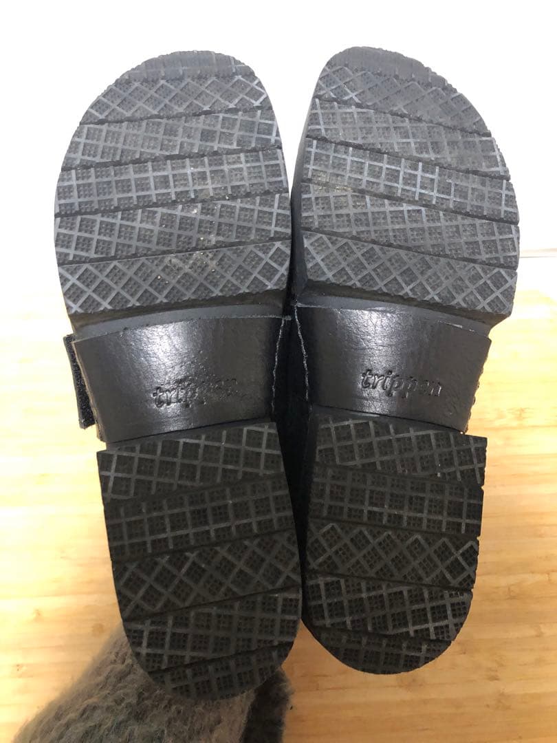 TRIPPEN レザーベルクロローファーシューズSPORT CASUAL 36