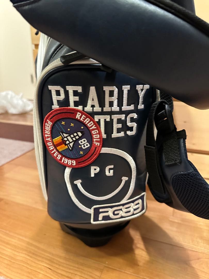 PEARL GATES ネイビー キャディバッグ