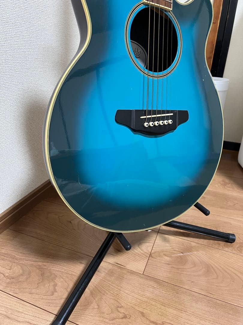 スタンド付き　Morris エレアコ　トルネード　Tornado TZJ ギター