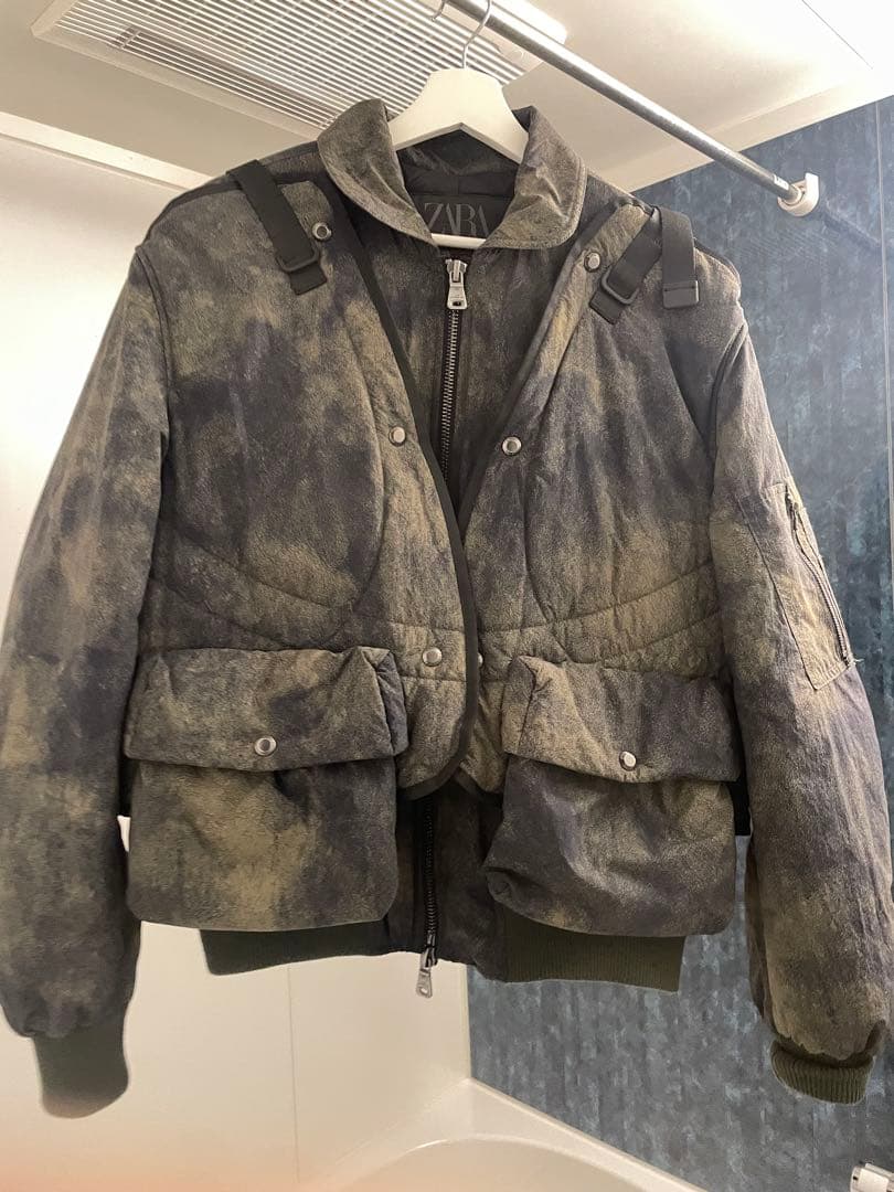 ZARA andersson bell ボンバージャケット　迷彩