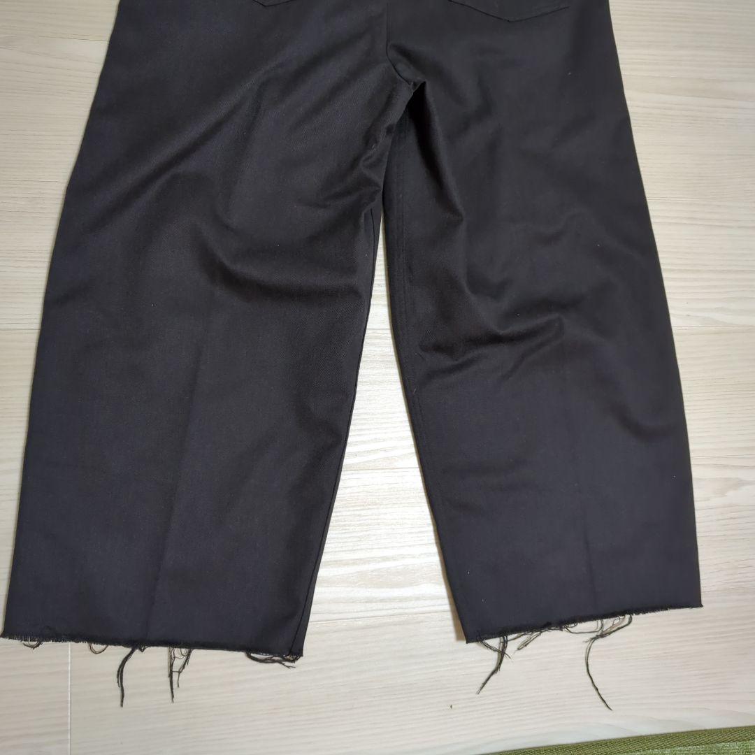 saby　タック バギー オーバーオール スタプレツイル　ブラック