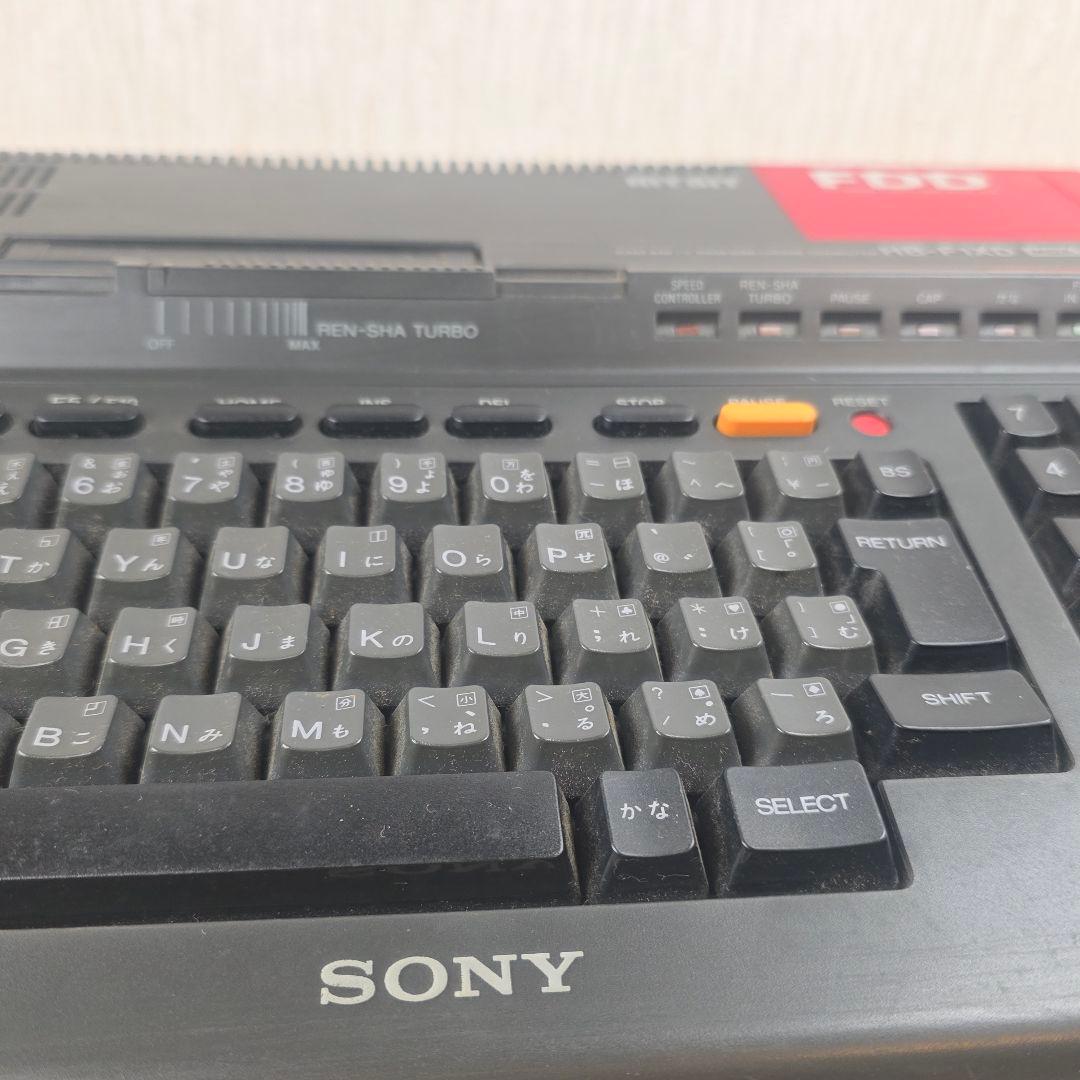 【通電OK】SONY MSX2 HIT BIT HB-F1XD