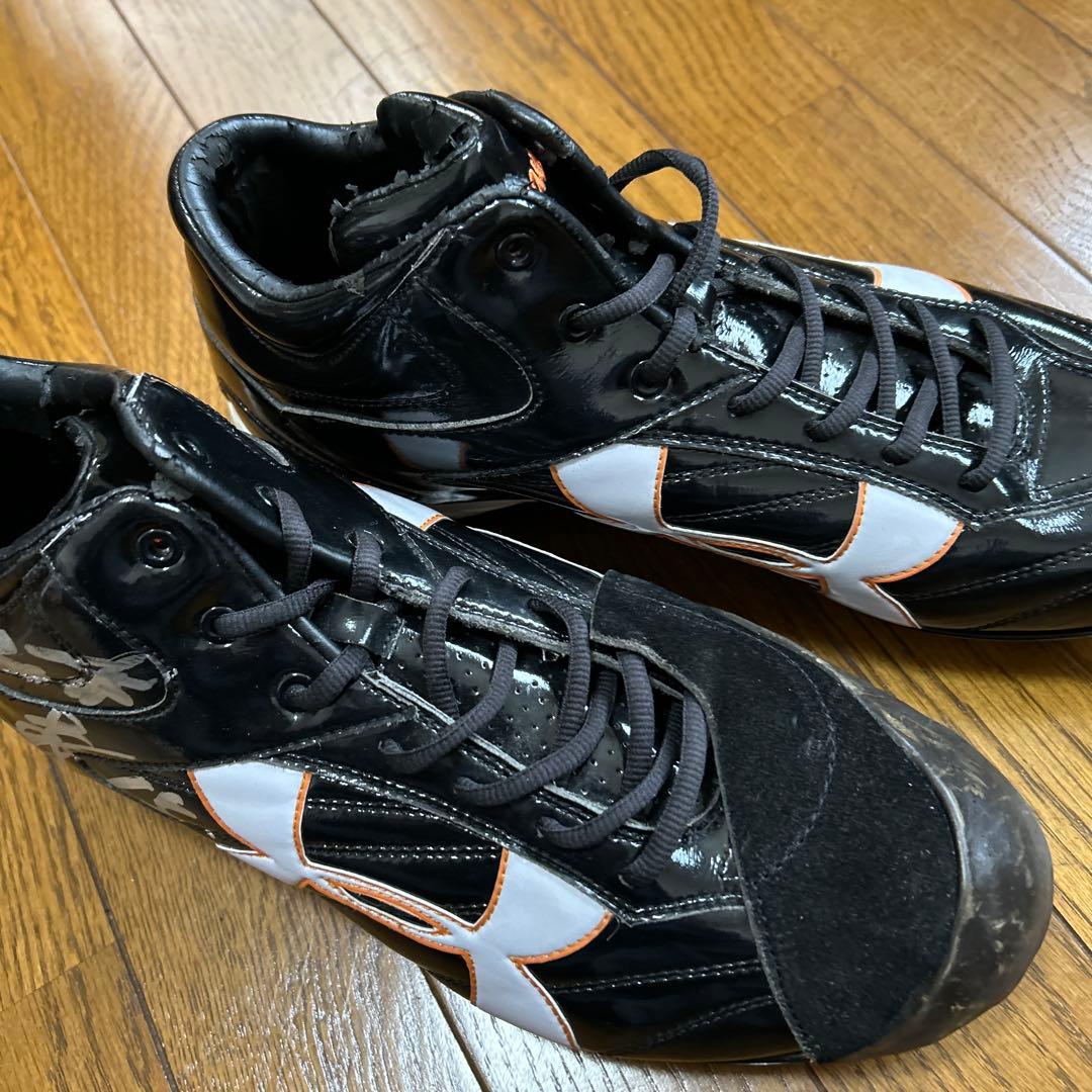 直筆入りサイン入り読売巨人軍澤村投手 実使用スパイク