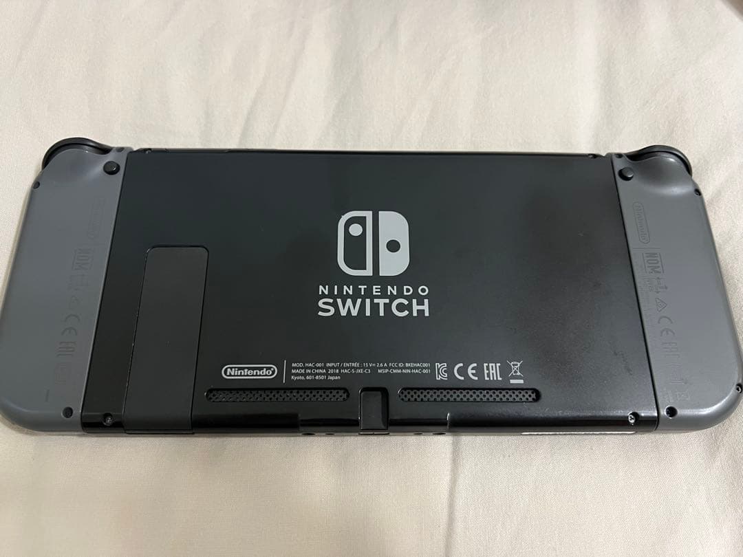 Nintendo Switch グレー 本体ドックジョイコン