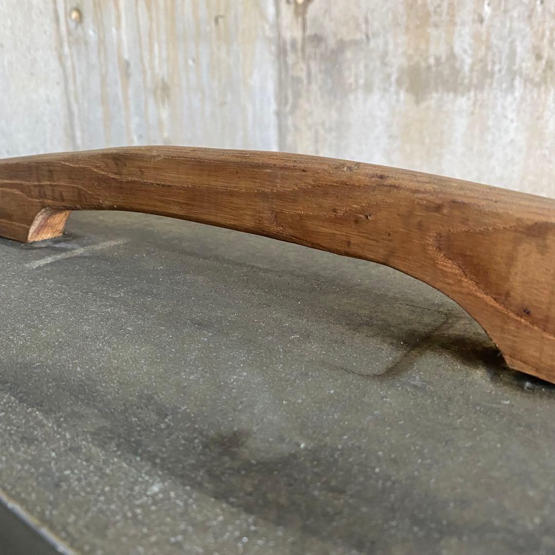 岡持ち　おかもち　横長　大型　昭和レトロ　ヴィンテージ　レトロ　古道具　⑤