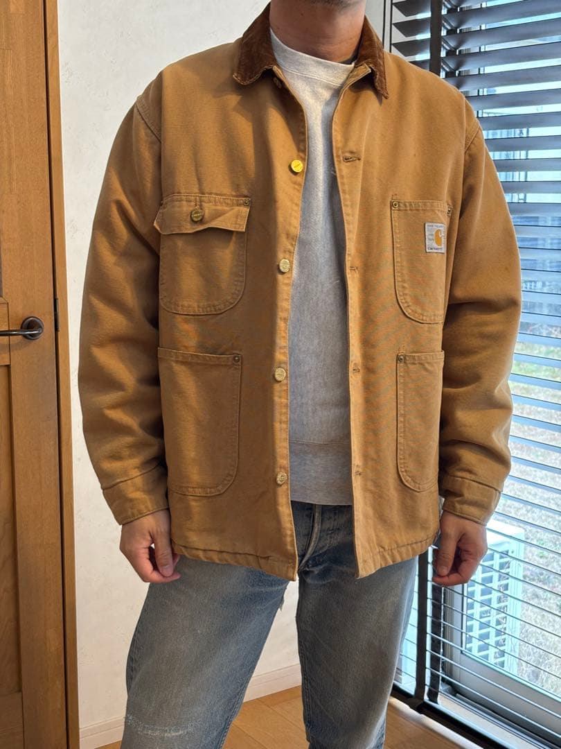 【USA製】Carhartt ミシガンチョアコート 100 周年記念　希少