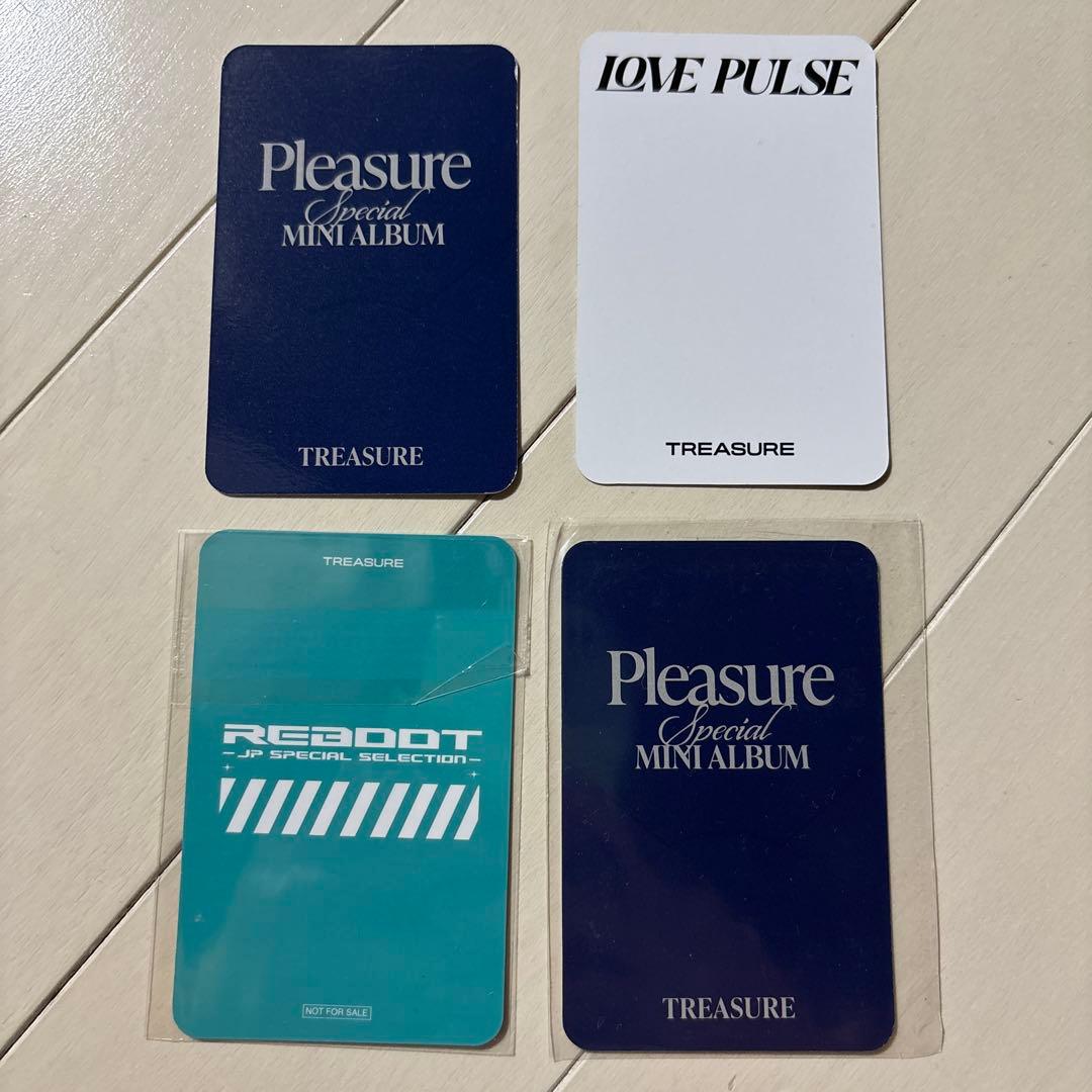 TREASURE アサヒ ジュンギュ お渡し会 トレカ 4枚セット