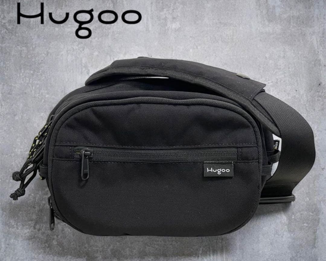 美品 大人気 Hugoo ハグー ヒップシート 抱っこ紐 ショルダーバッグ