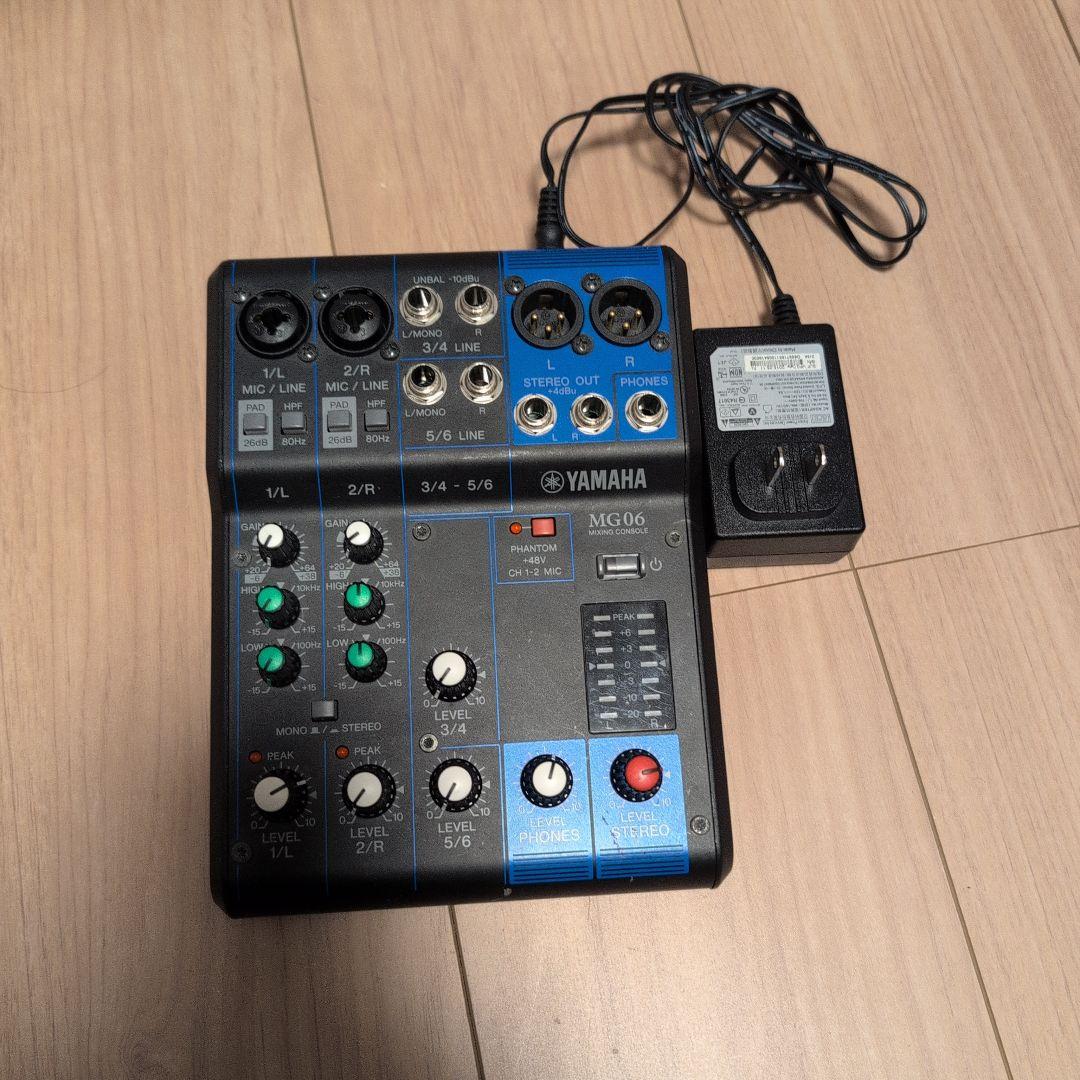 YAMAHA ミキサー MG06