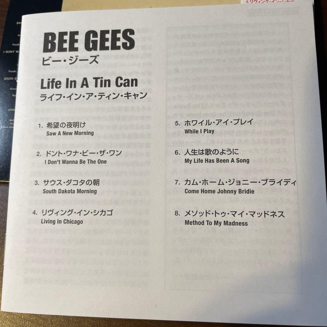 AOR紙ジャケットCD ザ・ビージーズ /Life In A Tin Can