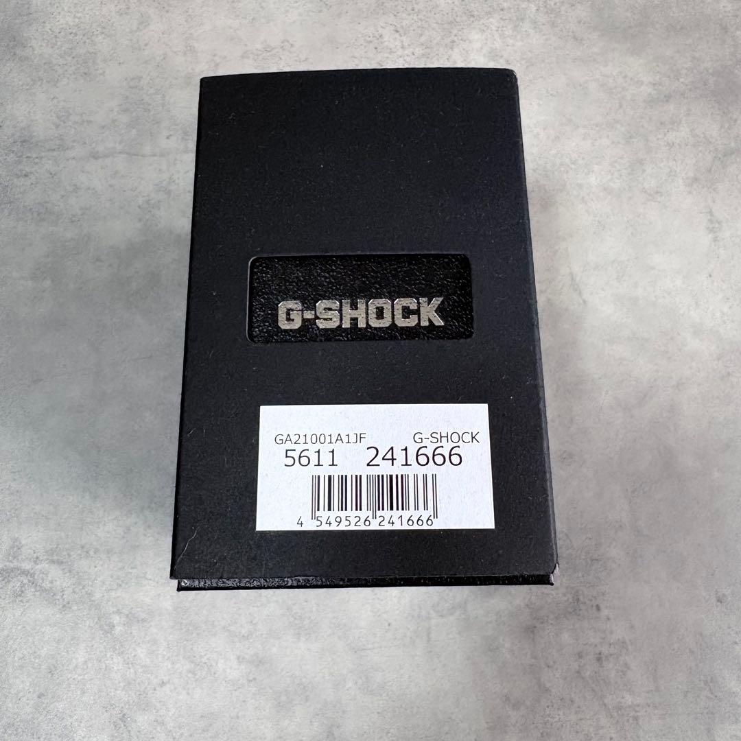 CASIO G-SHOCK GA-2100-1A1JF カシオーク 黒 箱付