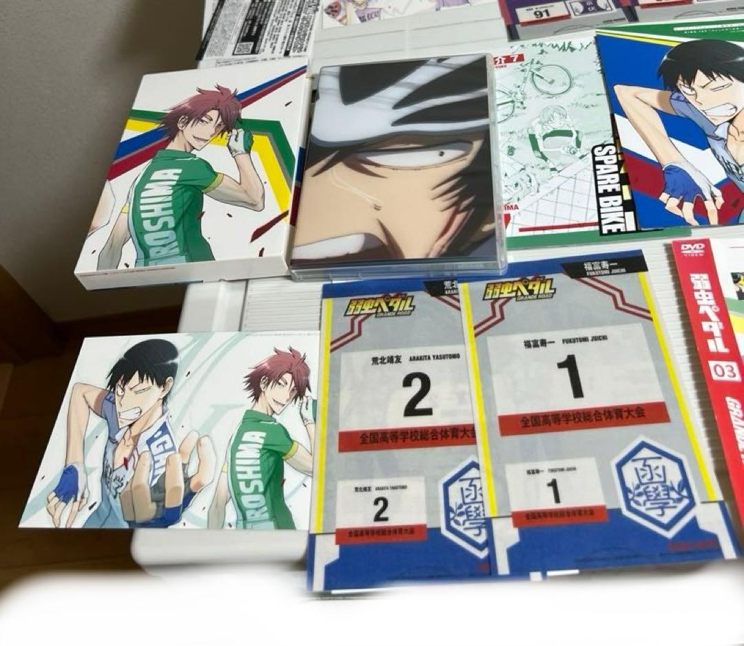 弱虫ペダル2.3.４巻（ブルーレイディスク、DVD）