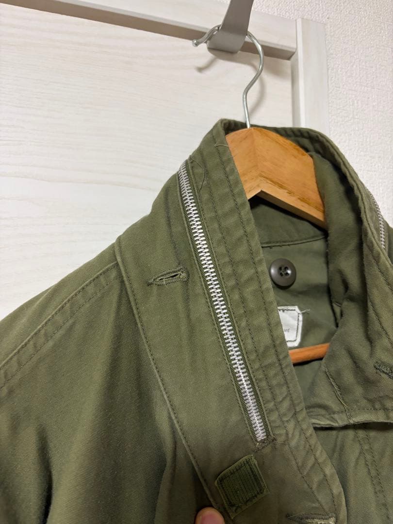 M65 エポレットなし　アルミジップ